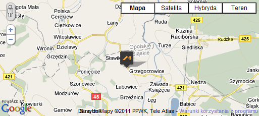 Morawin - Sławików - Lokalizacja na mapie